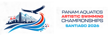 Panamericano de natación artística 2026